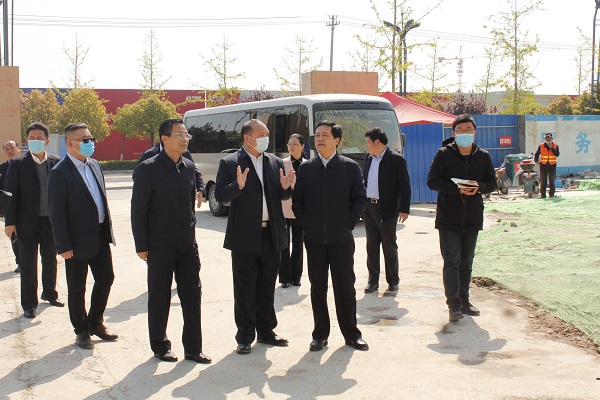 宿州市委書記史翔一行到徽鹽地產(chǎn)泗縣項目調(diào)研復(fù)工復(fù)產(chǎn)工作